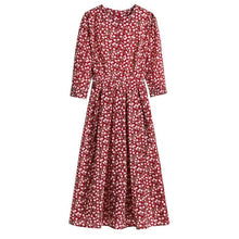 Load image into Gallery viewer, Autumn Vintage Print Dress
